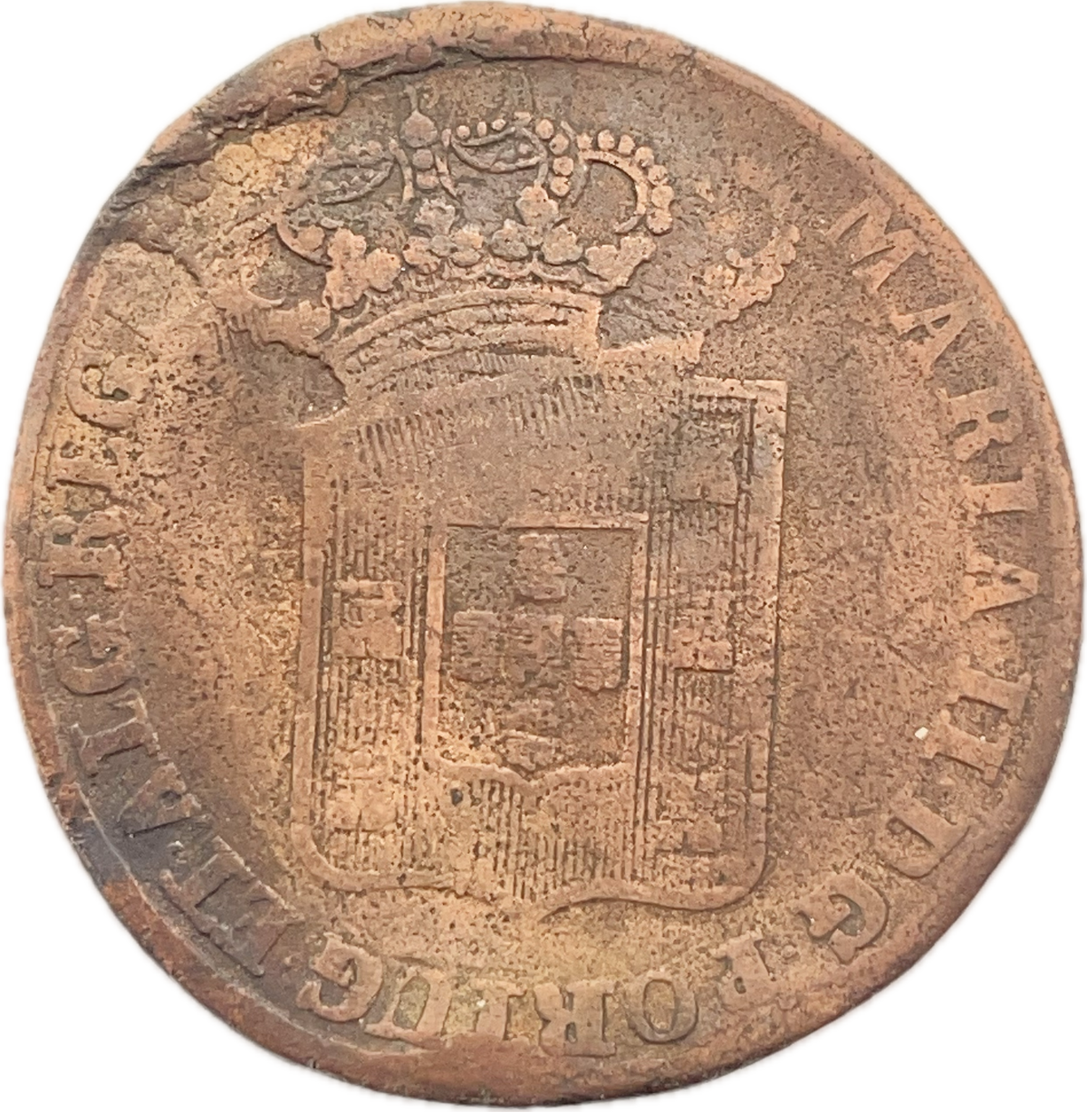 Portugal - 1847 - Resello Porto