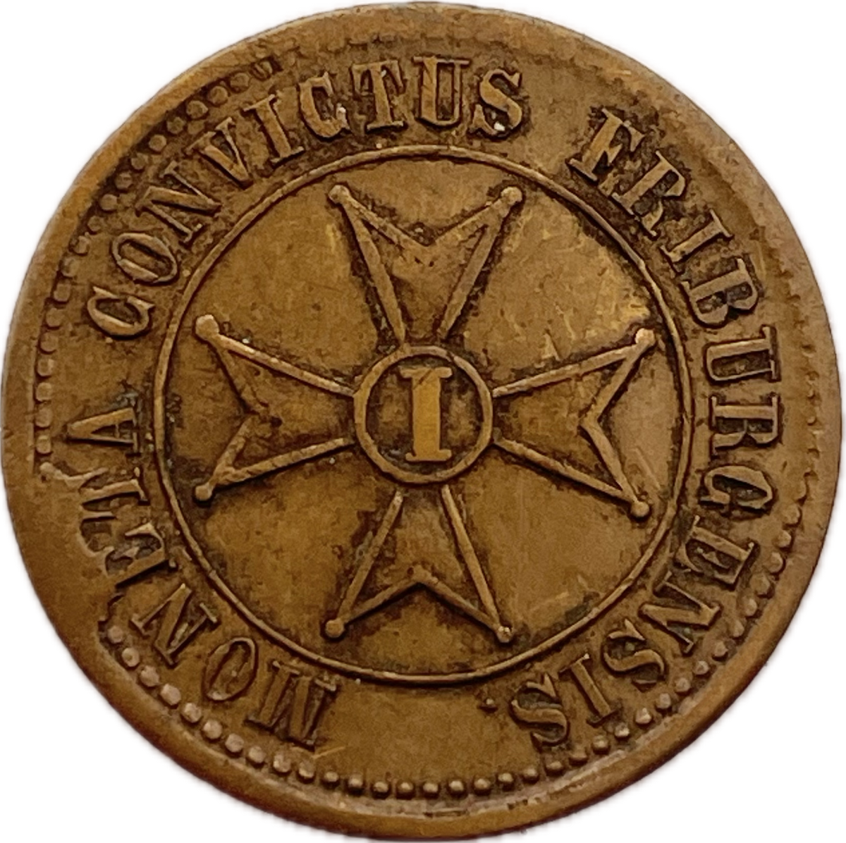 Suiza - 1840 - Friburgo - 1 Batzen