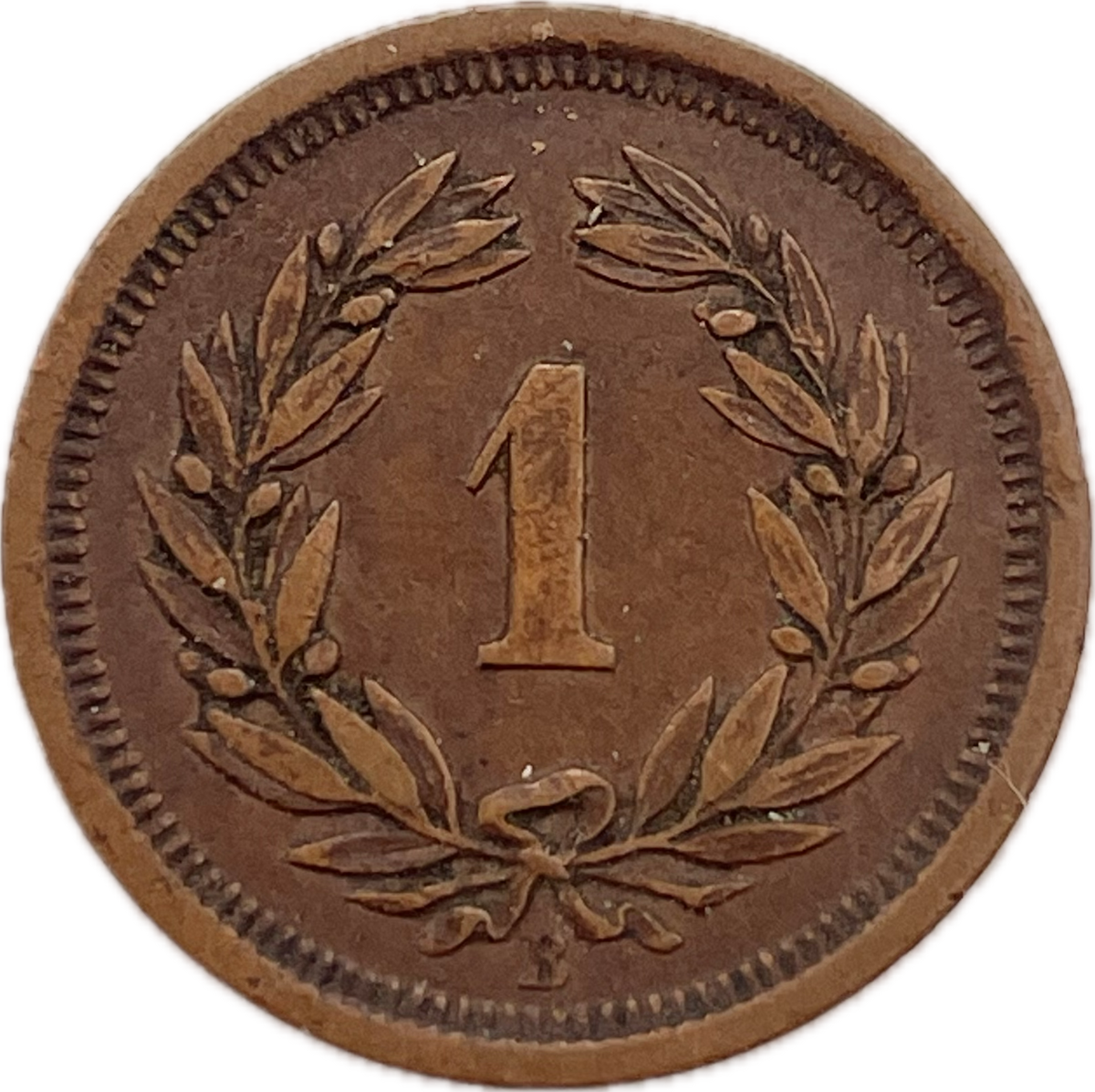 Suiza - 1892 - 1 Rapeen