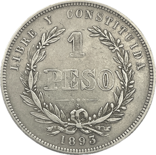 Uruguay - 1893 - 1 Peso