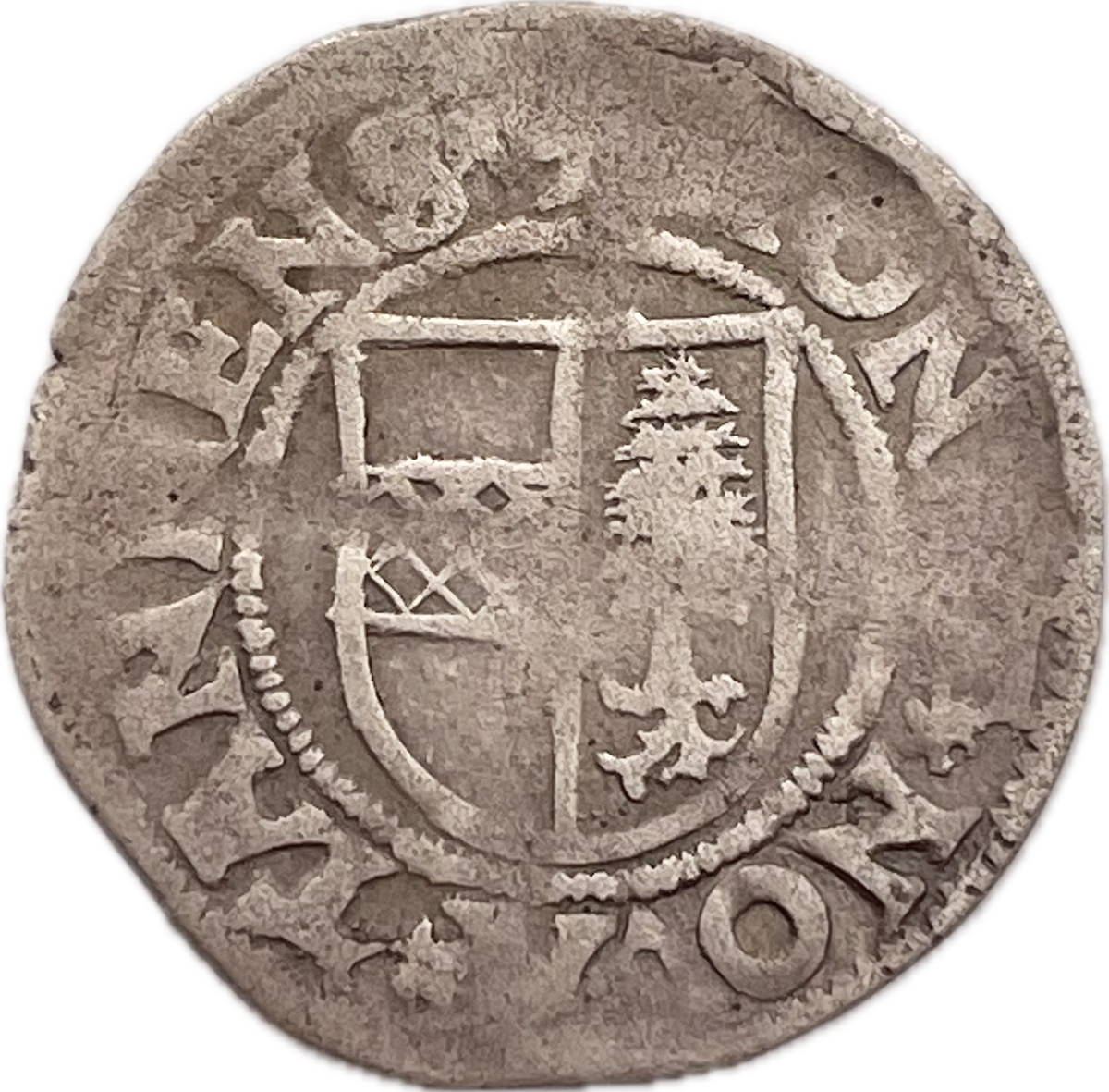 Francia - 1448 a 1565 - Alsacia, Thann - 4 Pfenning