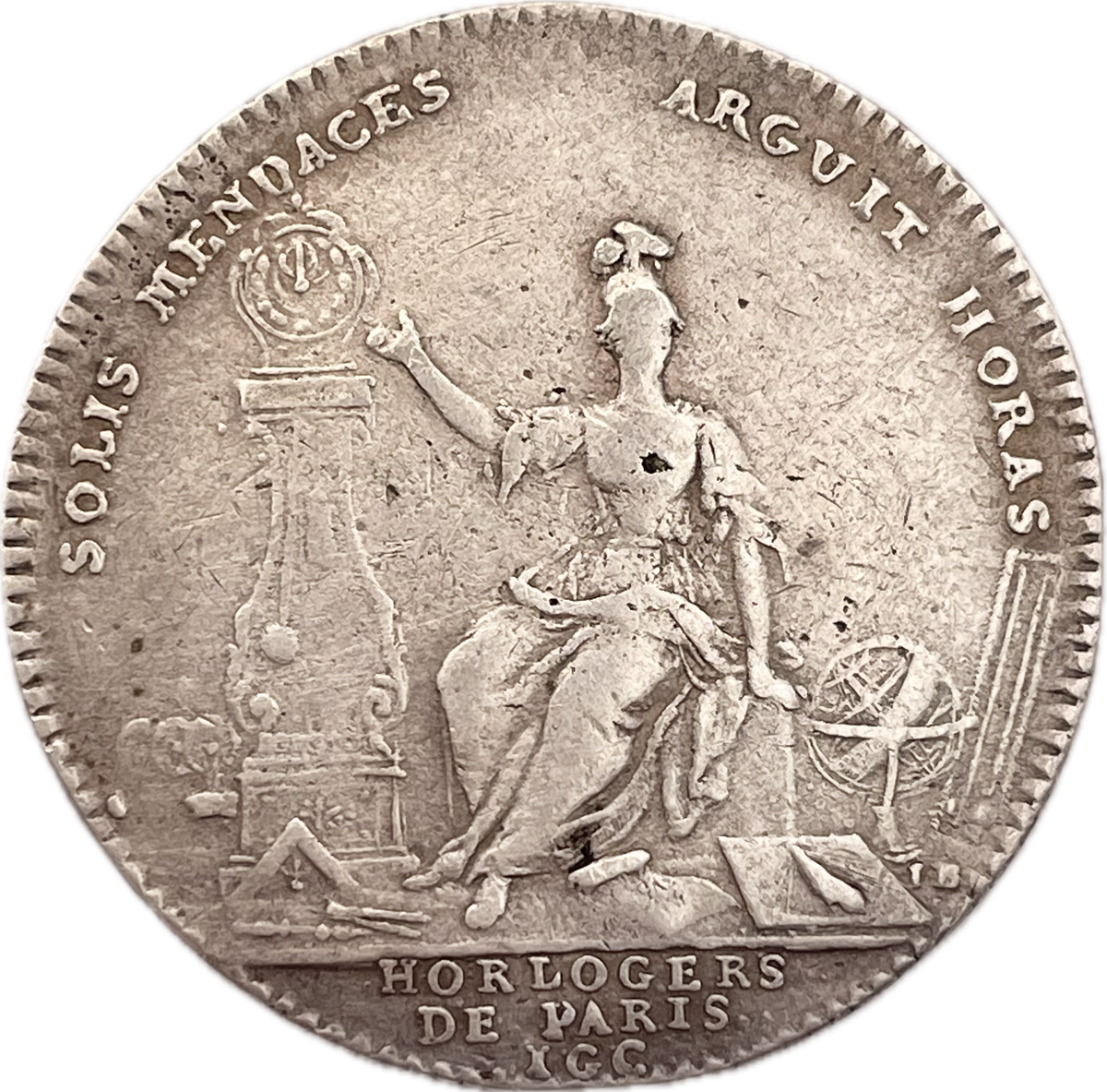 Francia - 1715 a 1774 - Relojeros de Paris - Jeton
