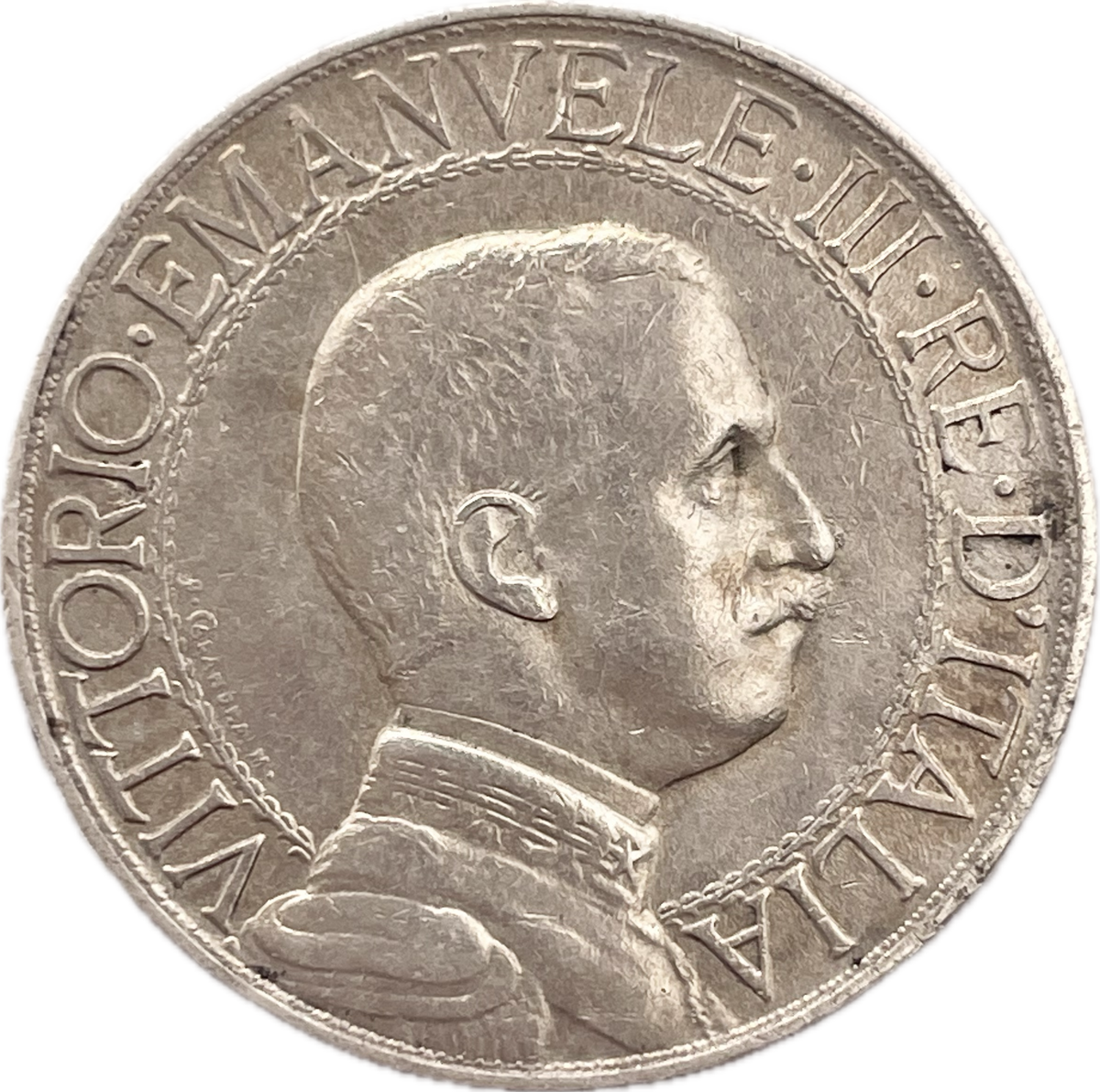 Italia - 1908 - 1 Lira
