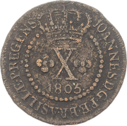 Brasil - 1805 - 10 Reis
