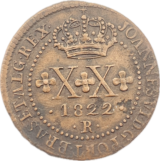 Brasil - 1822 - 20 Reis