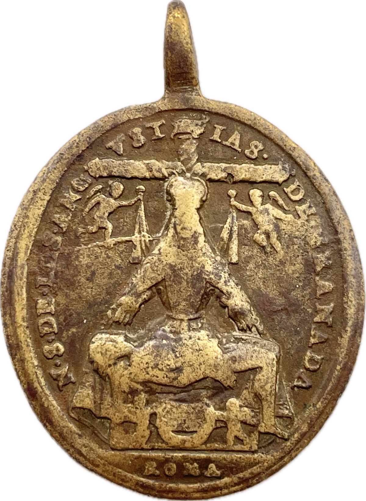 España - Siglo XVIII - Granda - Medalla Nuestra Señora de las Angustias
