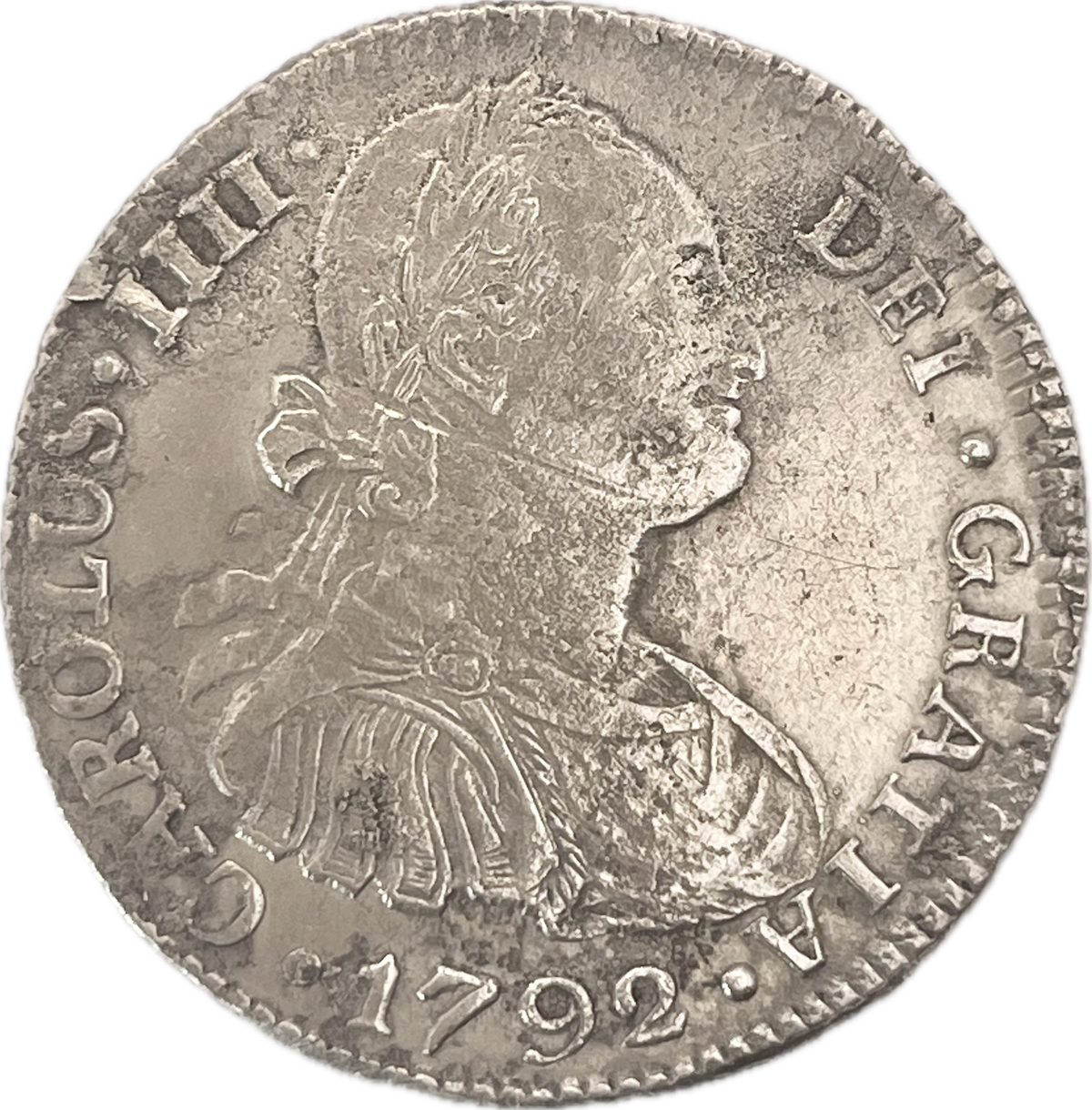 España Colonial - 1792 - Potosí - 2 Reales
