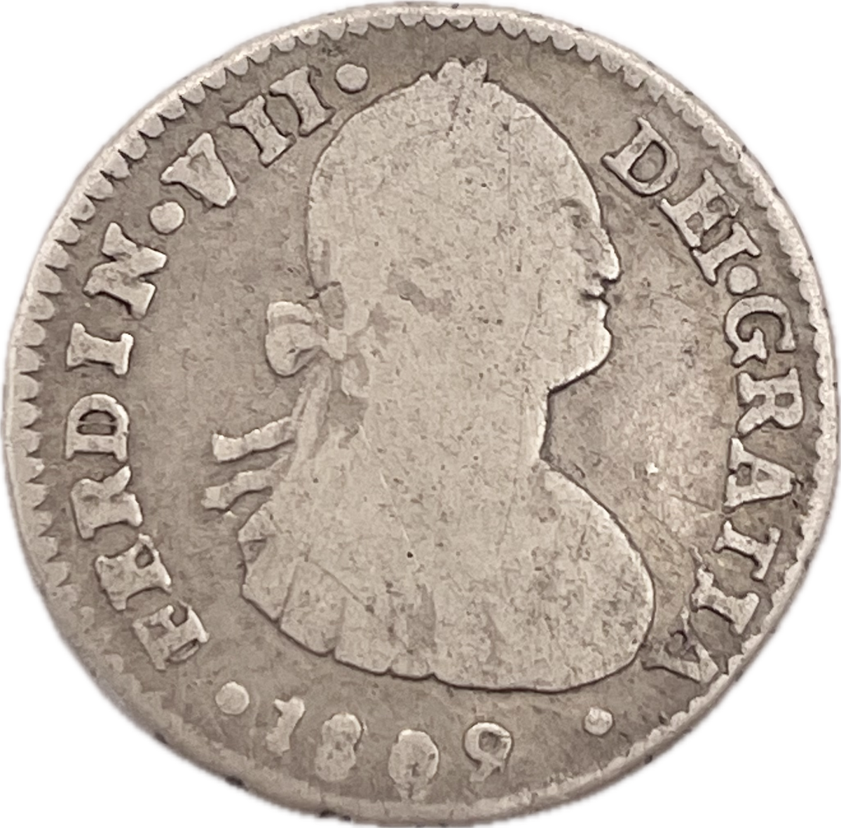 España Colonial - 1809 - Chile - 1 Real