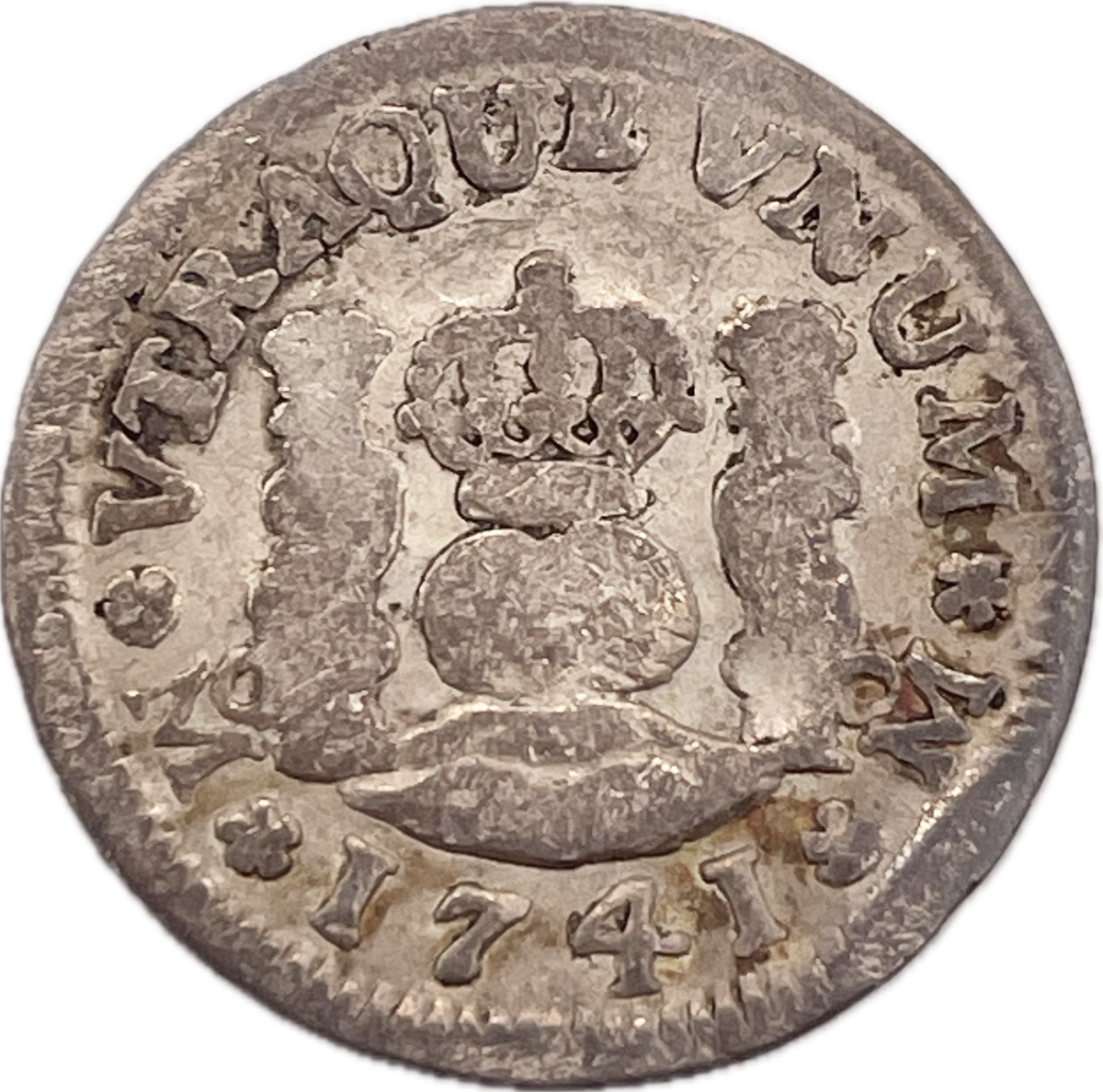 España Colonial - 1741 - México - 1/2 Real