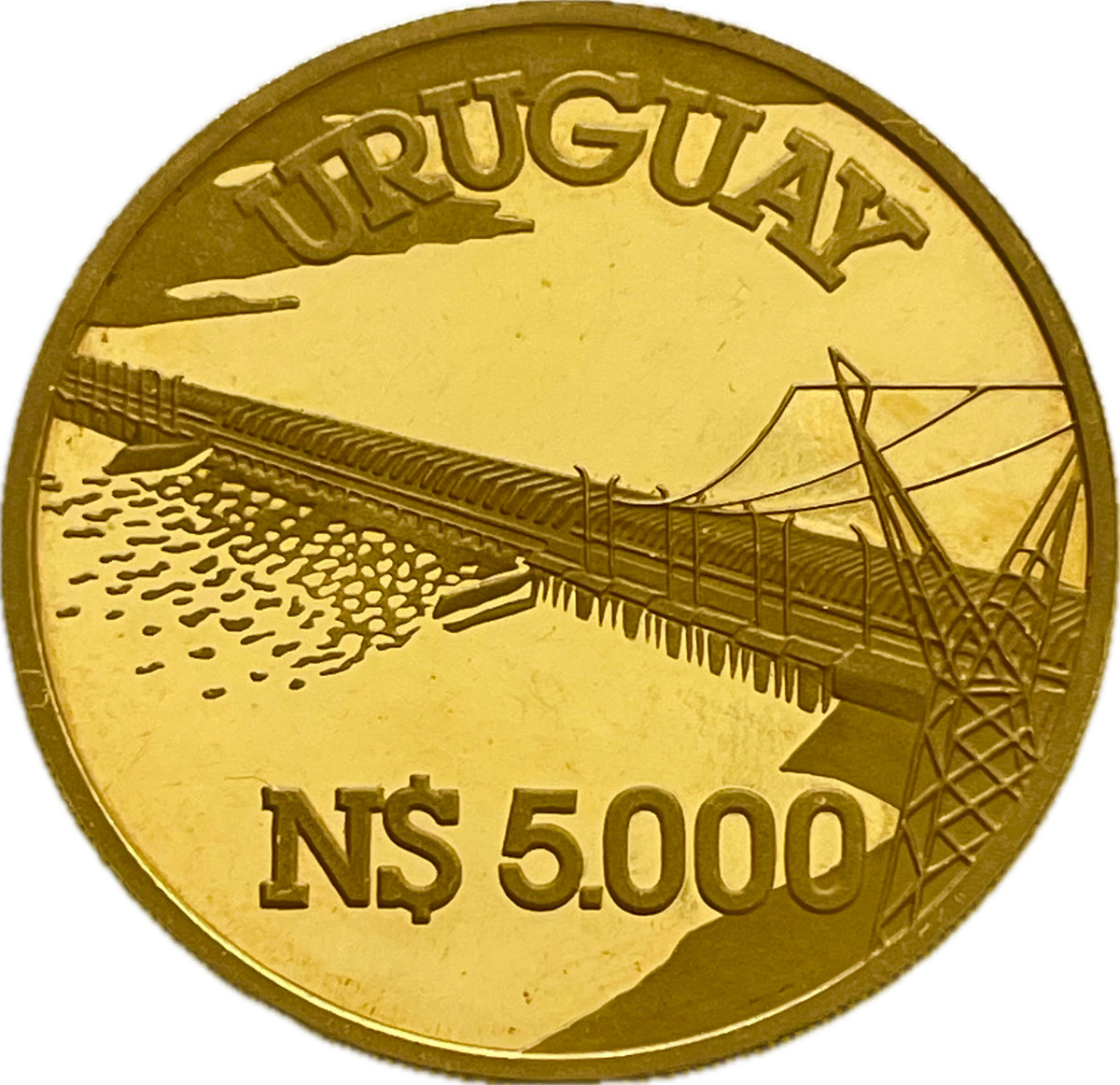Uruguay - 1981 - N$ 5000 - Represa Salto Grande