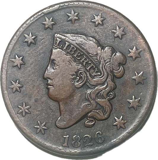 Estados Unidos - 1826 - 1 Cent