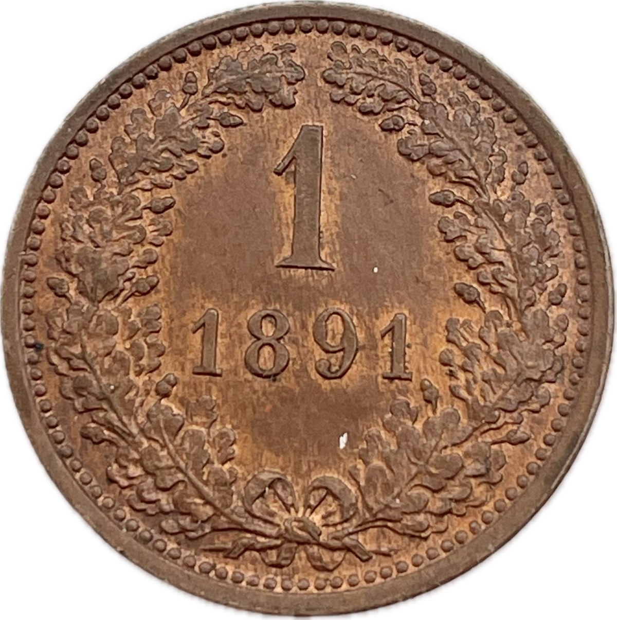 Austria - 1891 - 1 Kreuzer