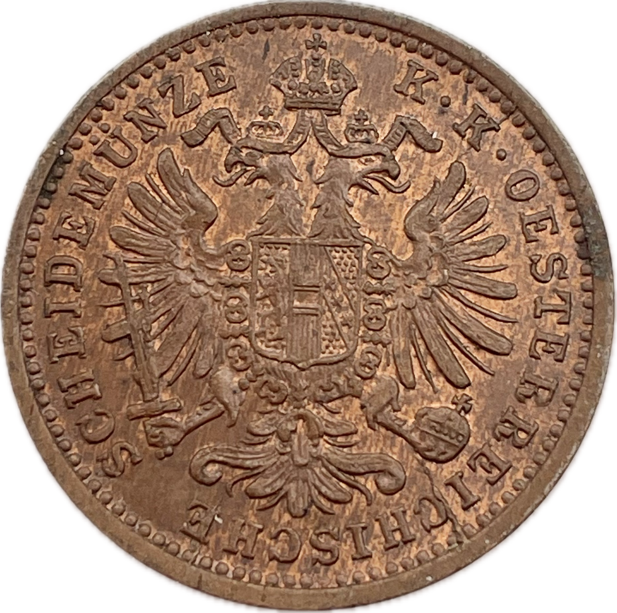 Austria - 1891 - 1 Kreuzer