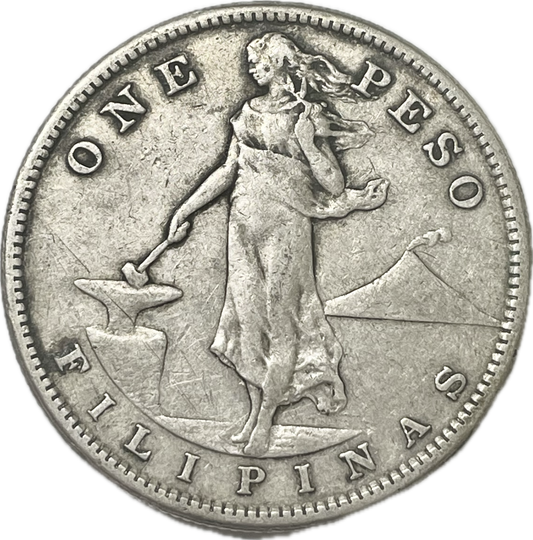 Filipinas - 1907 - 1 Peso