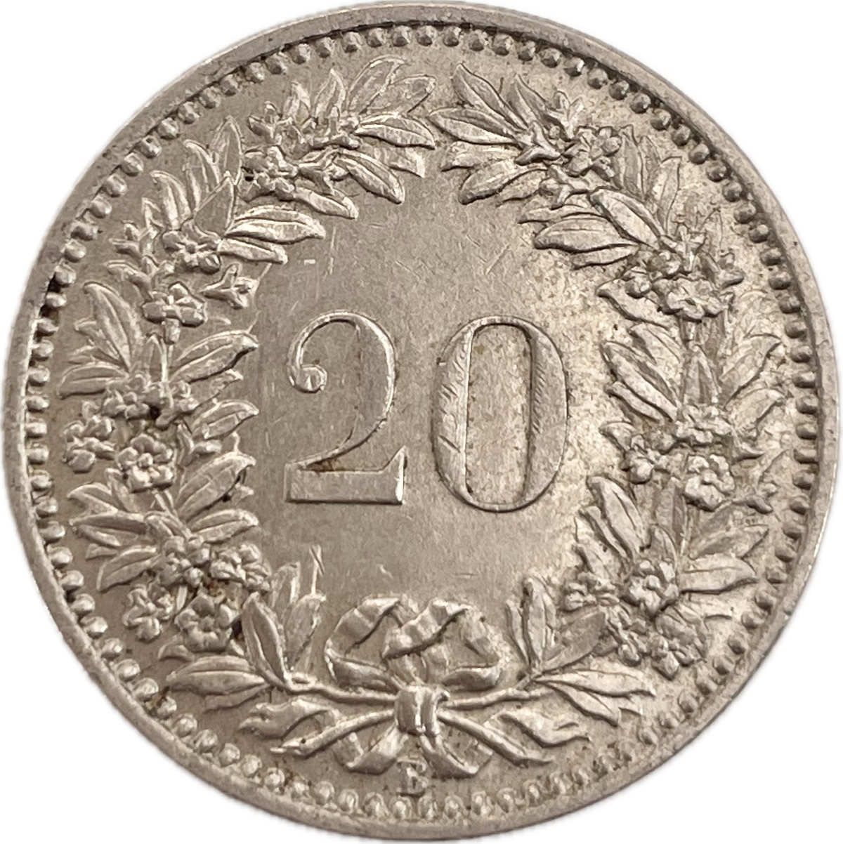 Suiza - 1920 - 20 Rapeen - Sin Circular