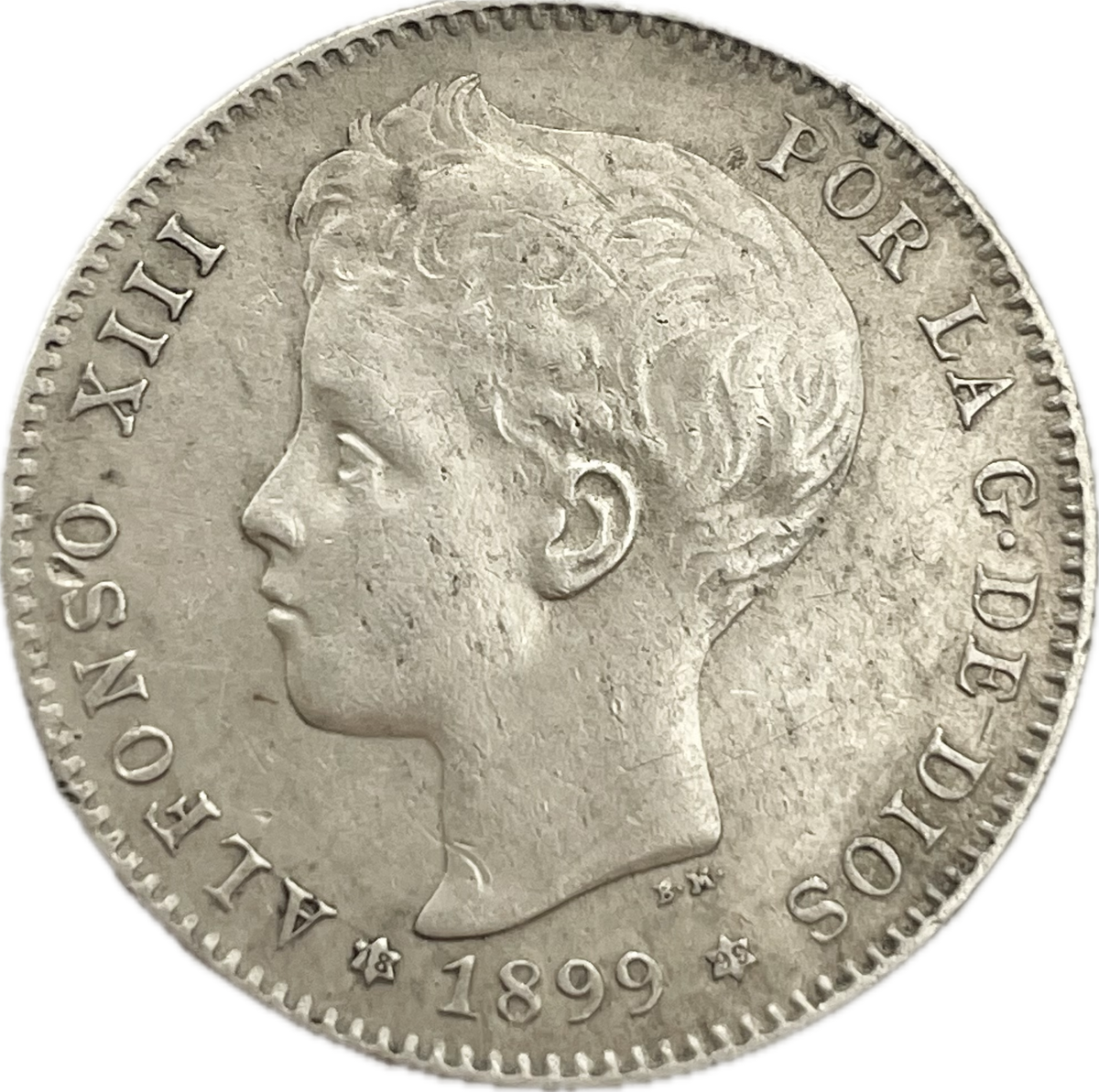 España - 1899 - 1 Peseta