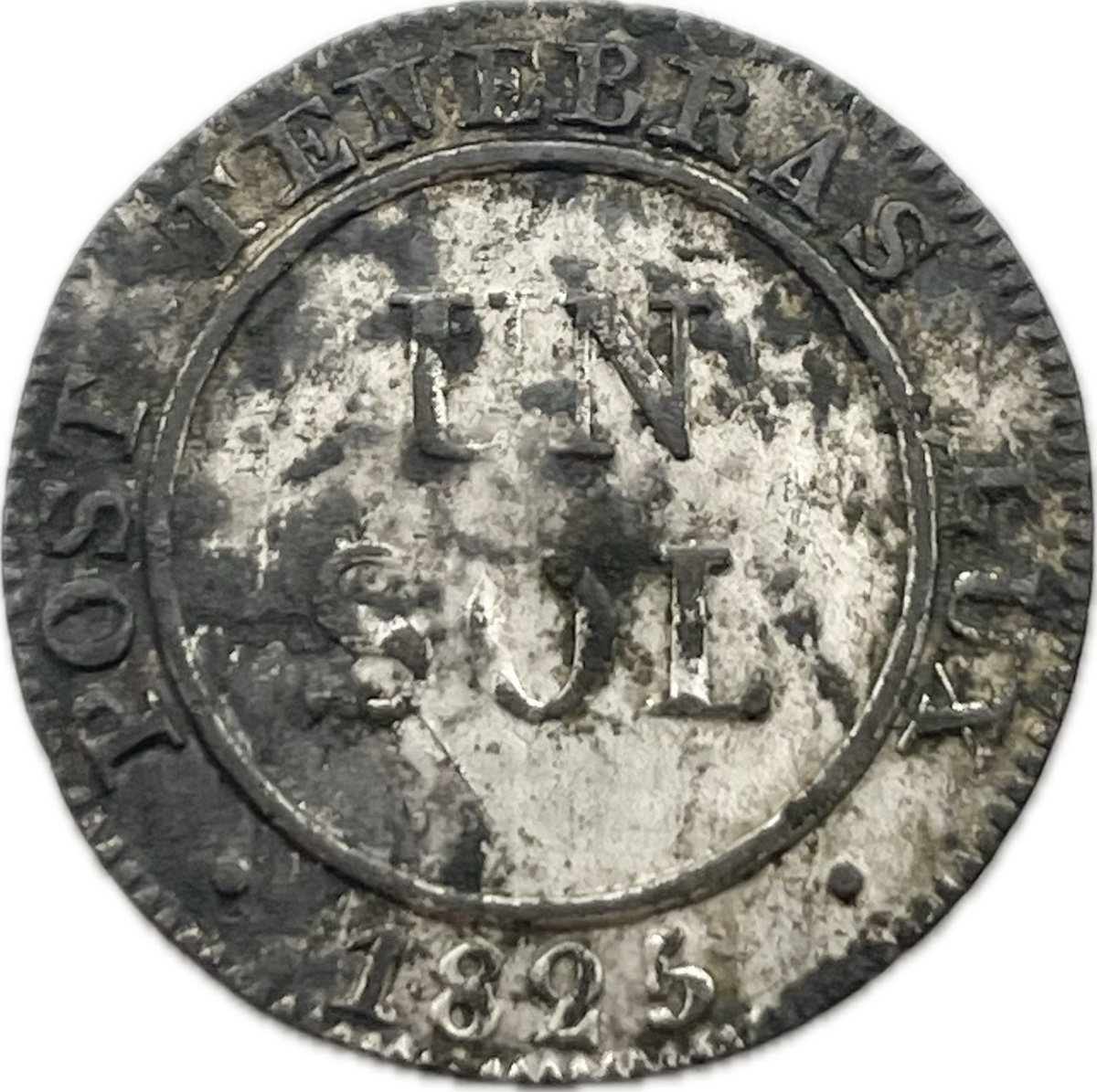 Suiza - 1825 - Ginebra - 1 Sol