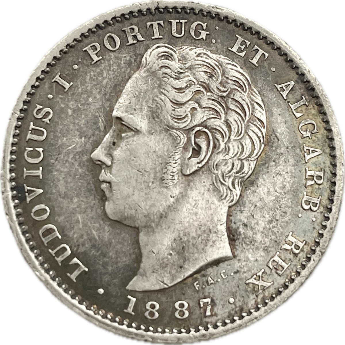 Portugal - 1887 - 200 Reis