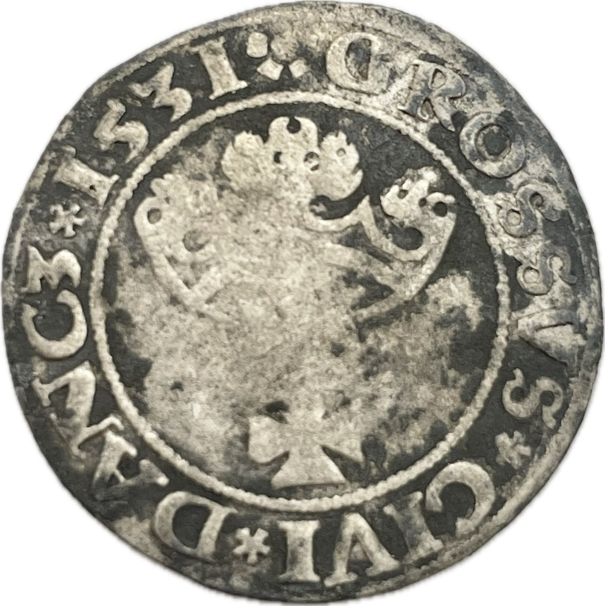 Polonia - 1531 - 1 Grosz
