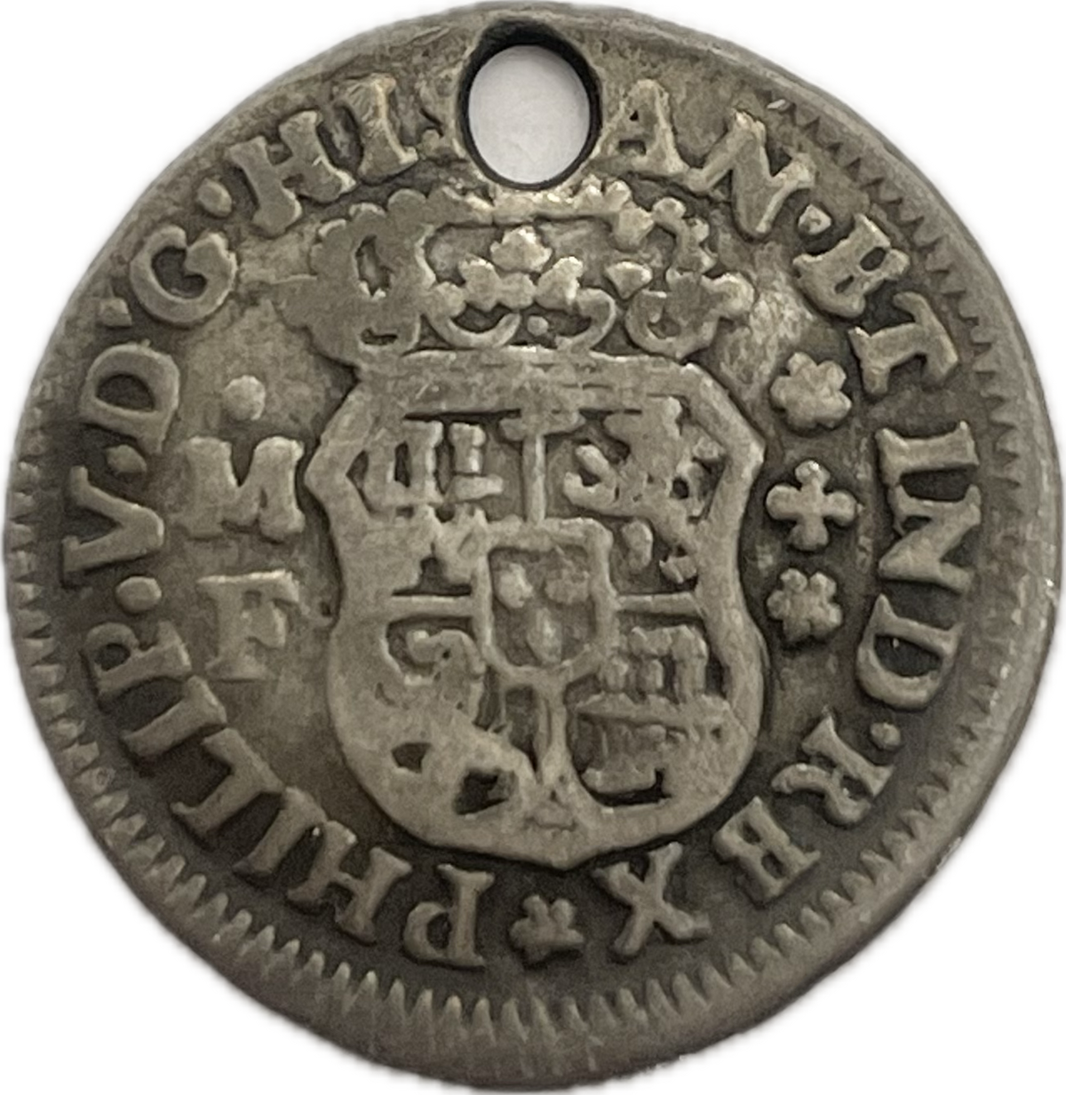España Colonial - 1738 - México - 1/2 Real