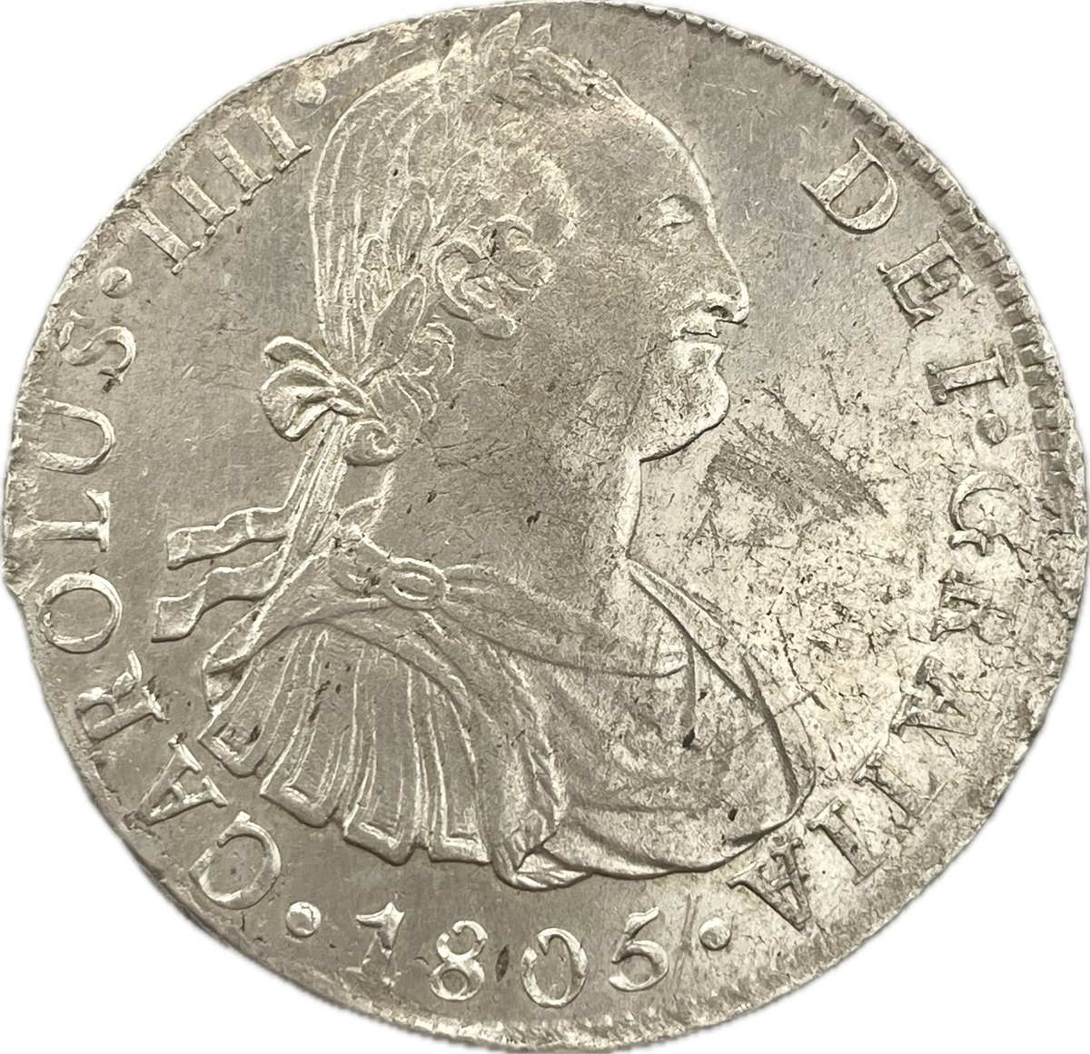 España Colonial - 1805 - Lima - 8 Reales