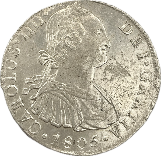 España Colonial - 1805 - Lima - 8 Reales