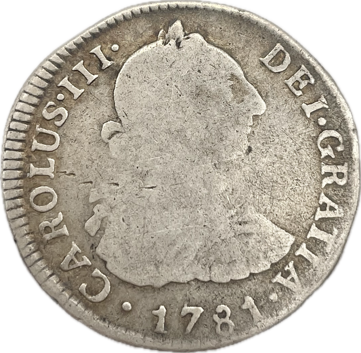 España Colonial - 1781 - Lima - 2 Reales