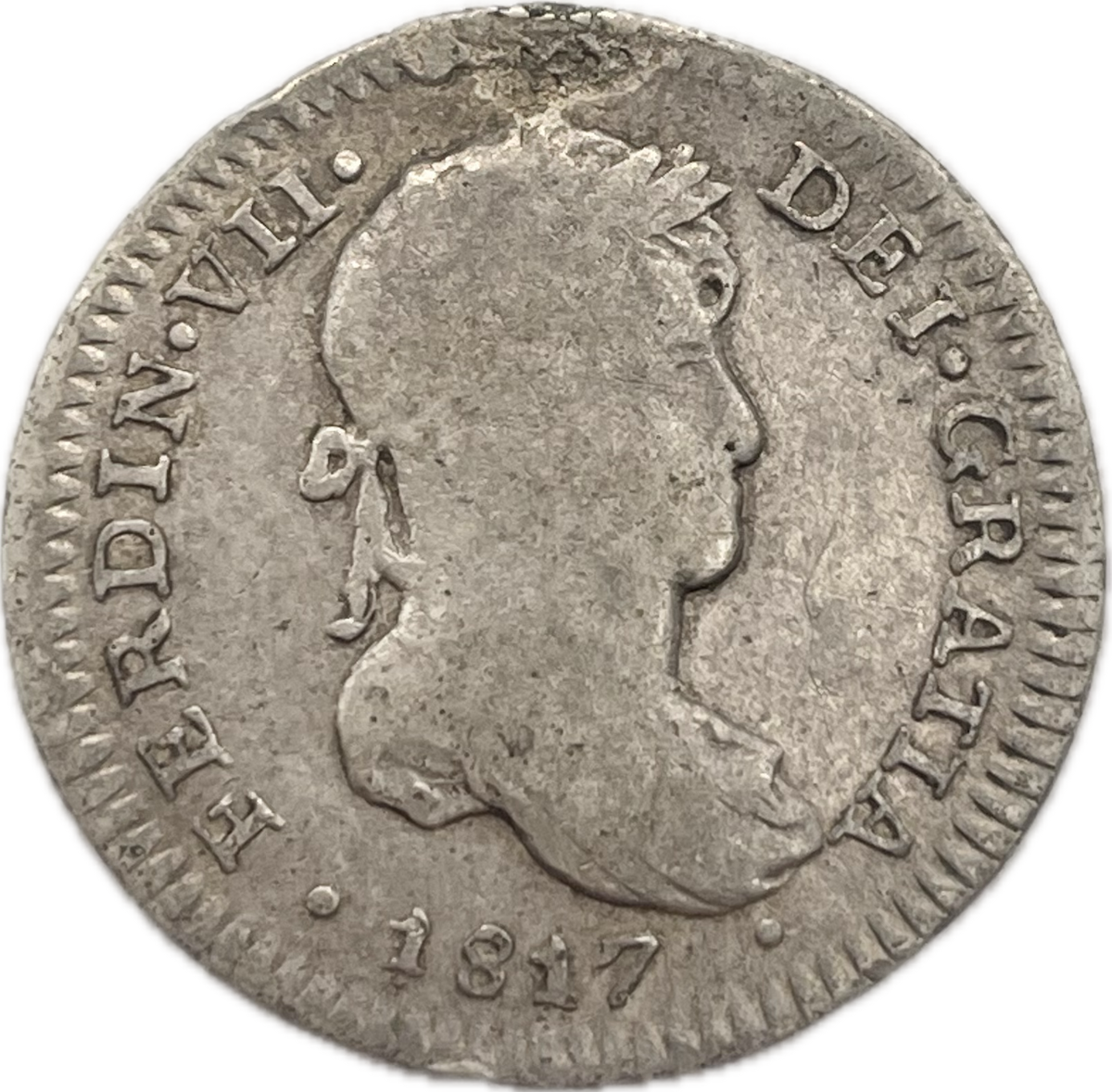 España Colonial - 1817 - Lima - 1 Real
