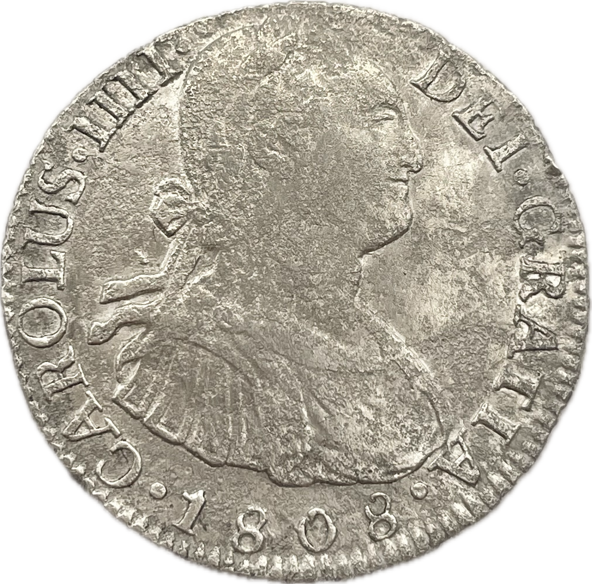 España Colonial - 1808 - Potosí - 2 Reales