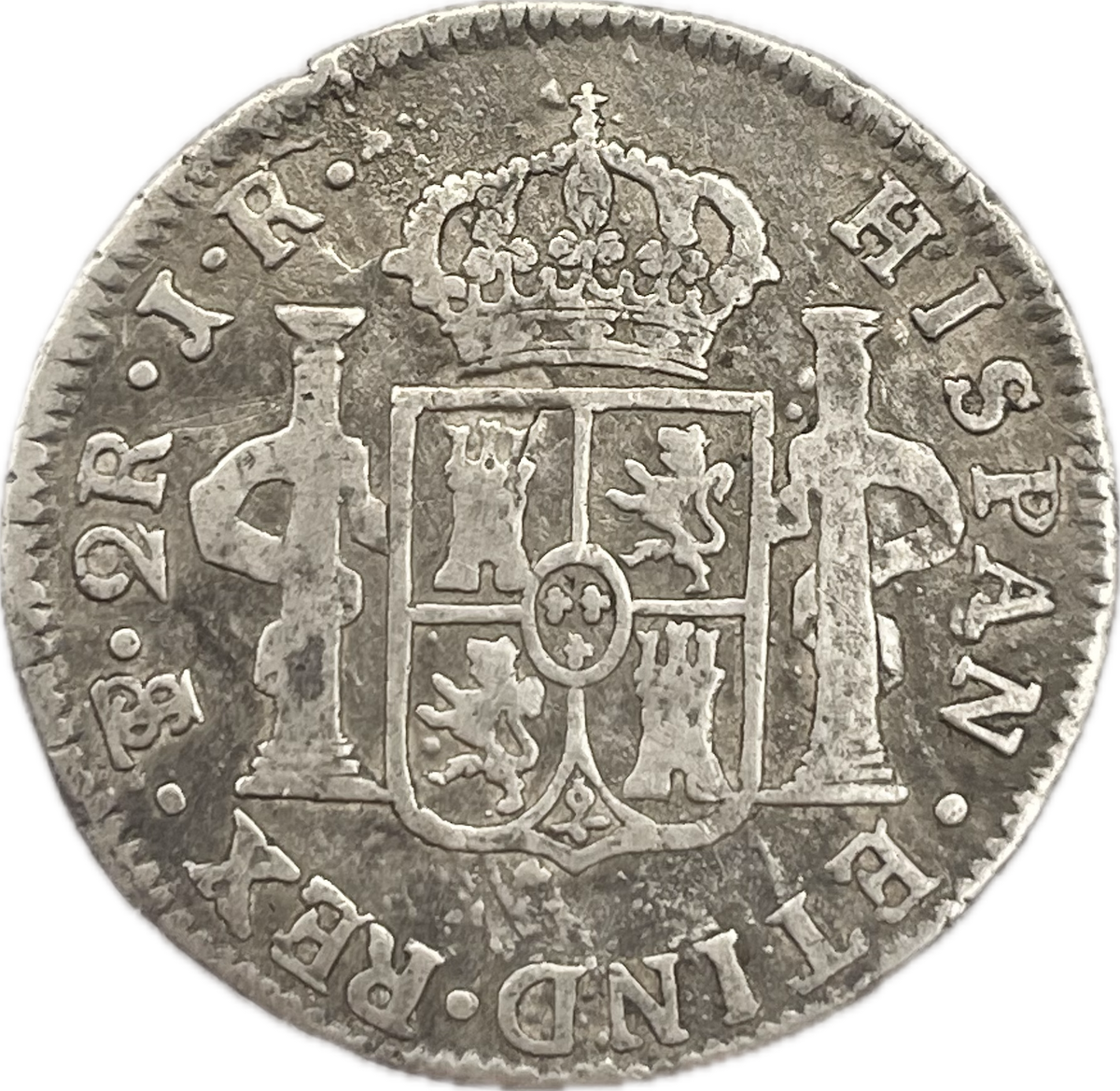 España Colonial - 1773 - Potosí - 2 Reales