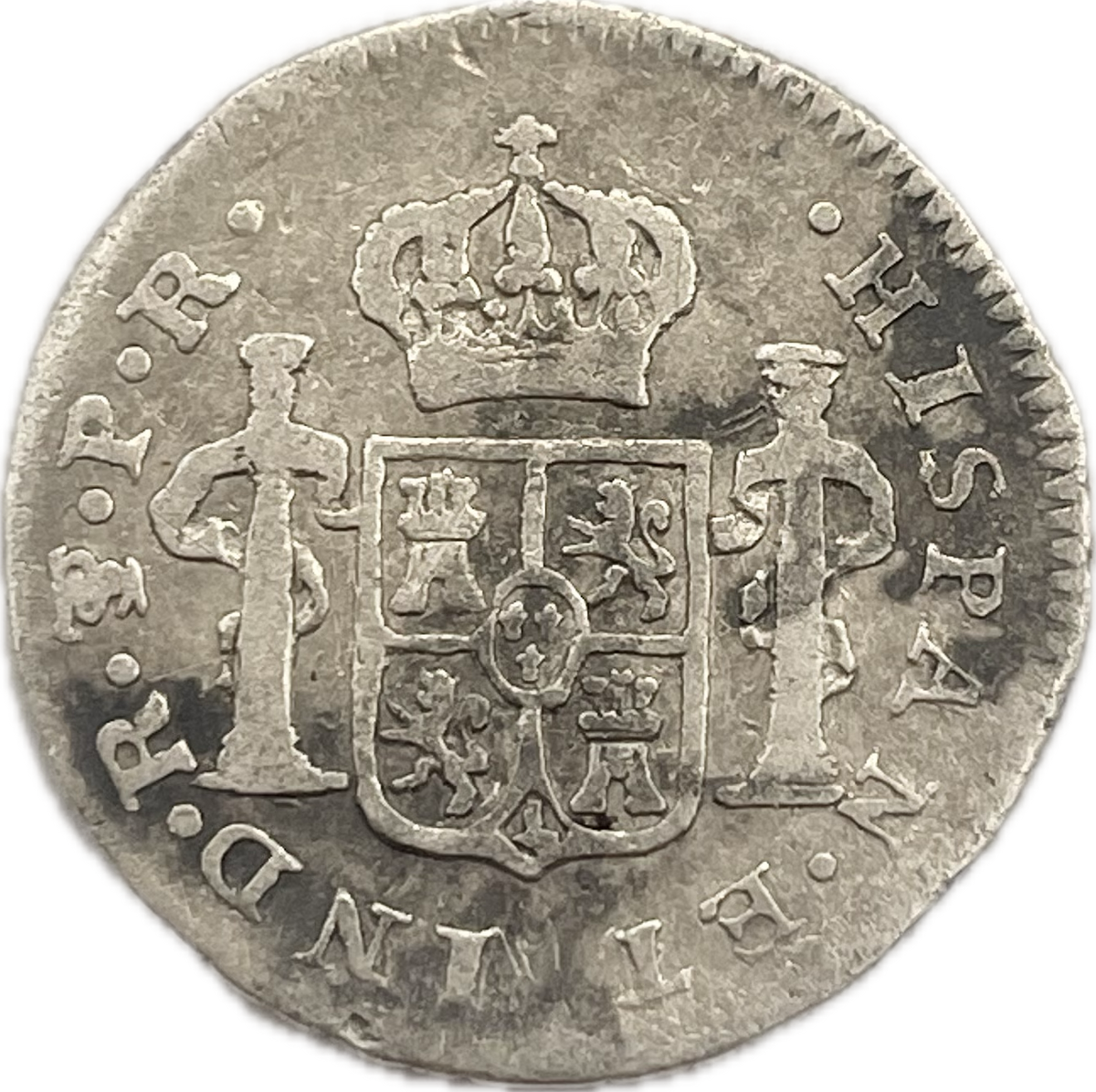 España Colonial - 1791 - Potosí - 1/2 Real