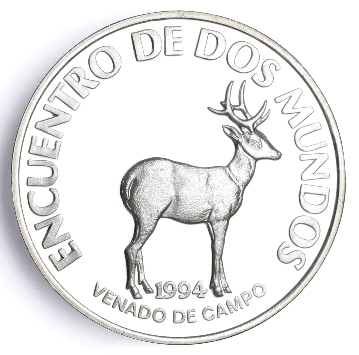 Uruguay - 1994 - 200 Pesos - Encuentro de Dos Mundos "Venado de Campo"