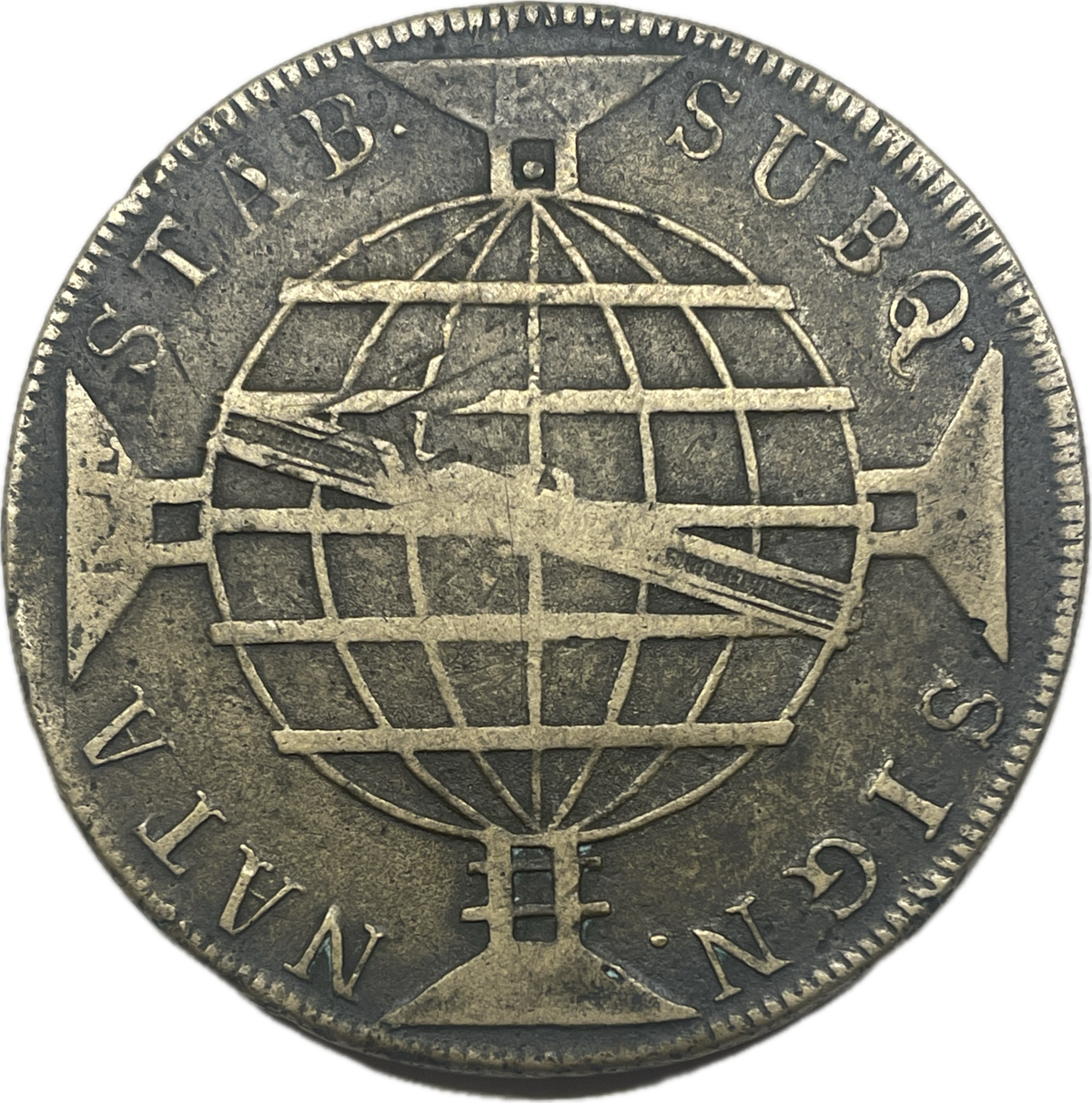 Brasil - Botón Gauchesco - 1816 - 960 Reis