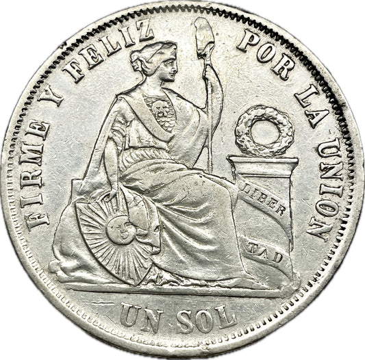 Perú - 1867 - 1 Sol