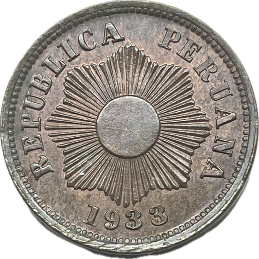 Perú - 1933 - Un Centavo