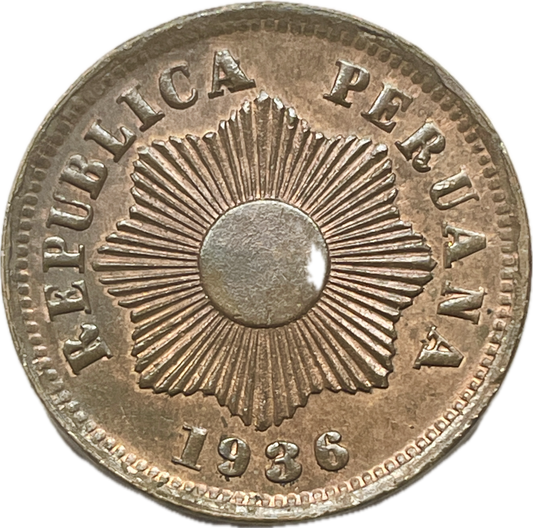 Perú - 1936 - Un Centavo