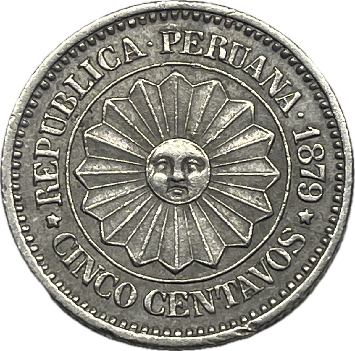 Perú - 1879 - 5 Centavos