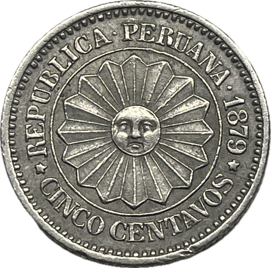 Perú - 1879 - 5 Centavos