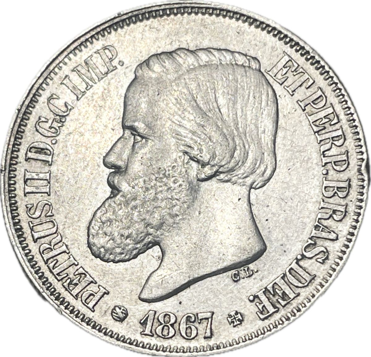 Brasil - 1867 - 200 Reis