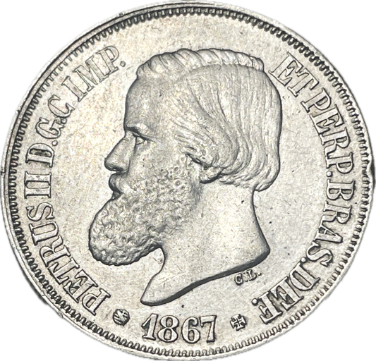 Brasil - 1867 - 200 Reis