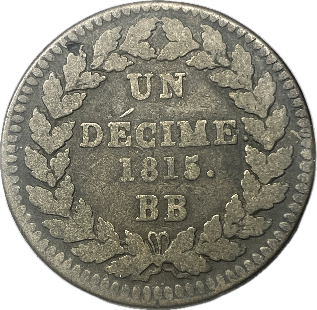 Francia - 1815 - 1 Décimo - BB