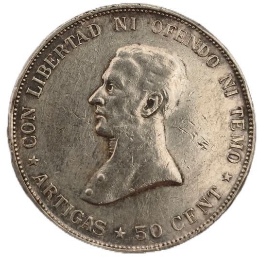 Uruguay - 1917 - 50 Centésimos