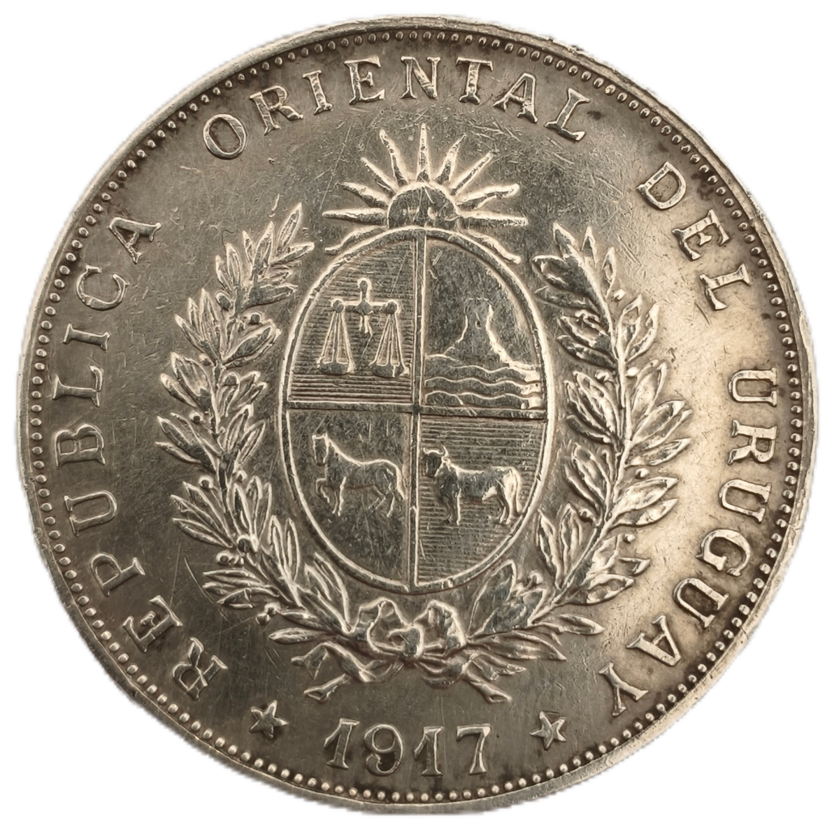 Uruguay - 1917 - 1 Peso