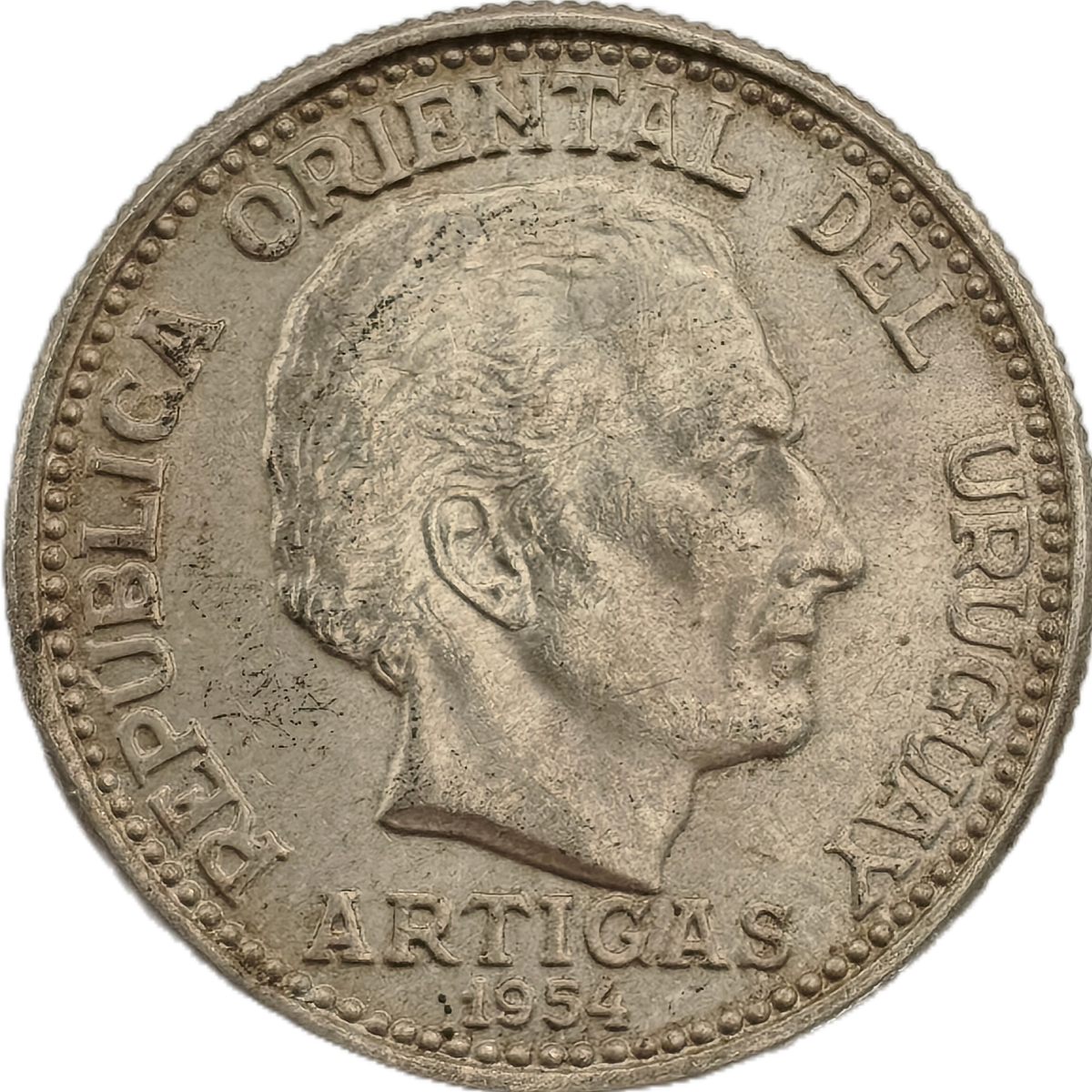Uruguay - 1954 - 20 Centésimos - Sin Circular