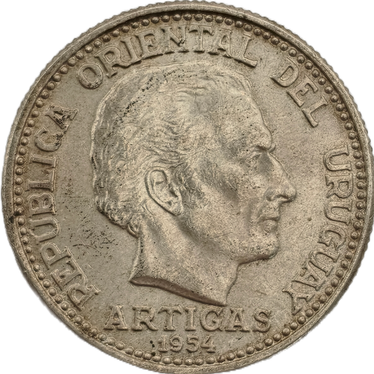 Uruguay - 1954 - 20 Centésimos - Sin Circular