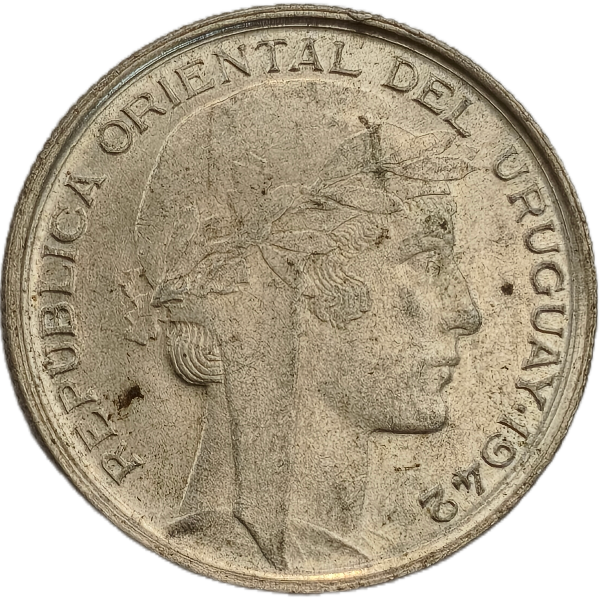 Uruguay - 1942 - 20 Centésimos - Sin Circular