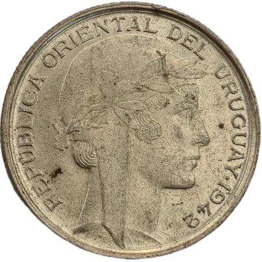 Uruguay - 1942 - 20 Centésimos - Sin Circular