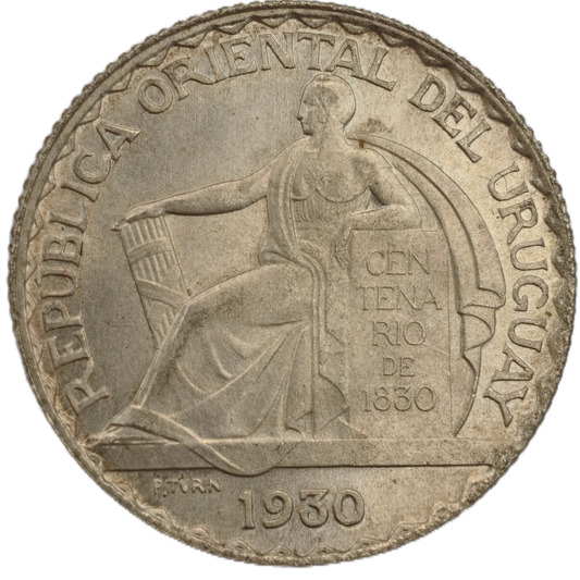 Uruguay - 1930 - 20 Centésimos - Sin Circular