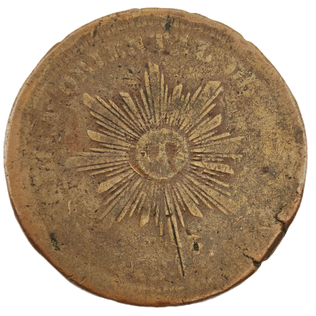 Uruguay - 1844 - 40 Centésimos - 6.4.1