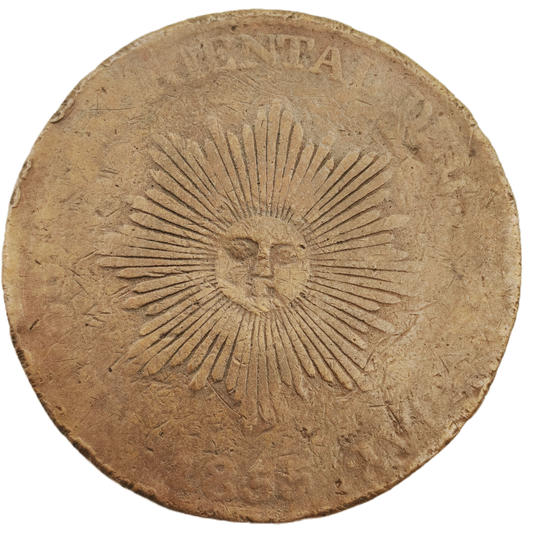 Uruguay - 1855 - 20 Centésimos - 11.2.A